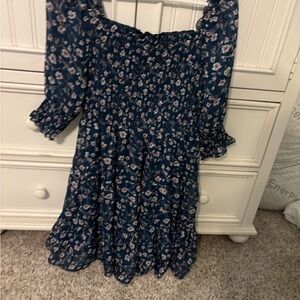 Baltic Born Navy Floral Dress